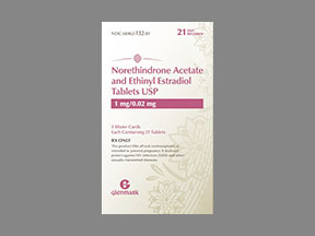 Norethindrone Acet-Ethinyl Est Disp Pack — prescription drug image