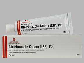 Clotrimazole Tube Of Cream — prescription drug image