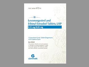 Levonorgest-Eth Estrad 91-Day Disp Pack — prescription drug image