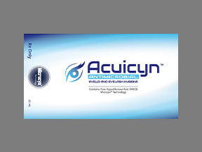 Acuicyn Bottle — prescription drug image