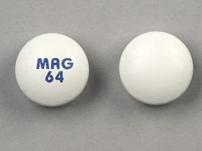 Mag64 Bottle — prescription drug image