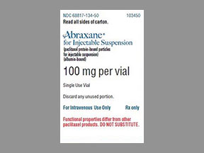 Abraxane Suspension Reconstituted — prescription drug image