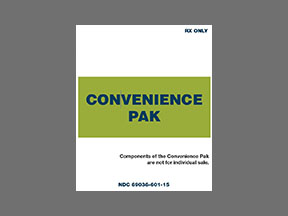 Convenience Pak Box — prescription drug image