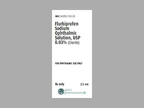 Flurbiprofen Sodium Bottle — prescription drug image