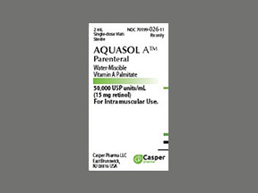 Aquasol A Vial — prescription drug image