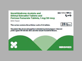 Norethin Ace-Eth Estrad-Fe Disp Pack — prescription drug image