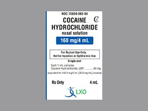 Cocaine Hcl Bottle — prescription drug image