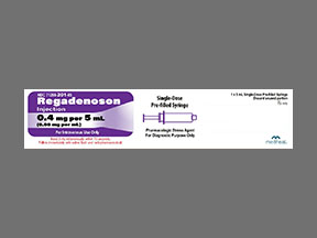 Regadenoson Syringe — prescription drug image