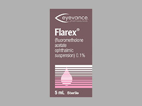 Flarex Bottle — prescription drug image