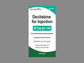 Decitabine Solution Reconstituted — prescription drug image