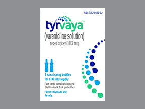 Tyrvaya Bottle — prescription drug image
