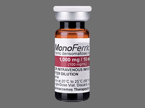 Monoferric Vial — prescription drug image