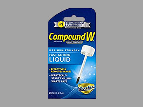 Compound W Bottle — prescription drug image