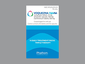 Voquezna Triple Pak Box — prescription drug image