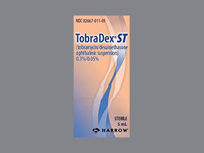 Tobradex St Bottle — prescription drug image