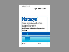 Natacyn Bottle — prescription drug image