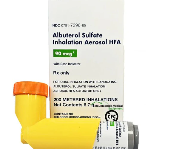Albuterol Sulfate Hfa Inhaler — prescription drug image