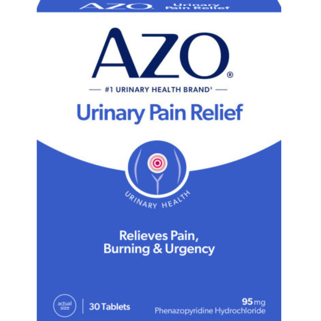 Azo Urinary Pain Relief Box — prescription drug image