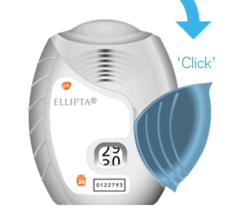 Breo Ellipta Inhaler — prescription drug image