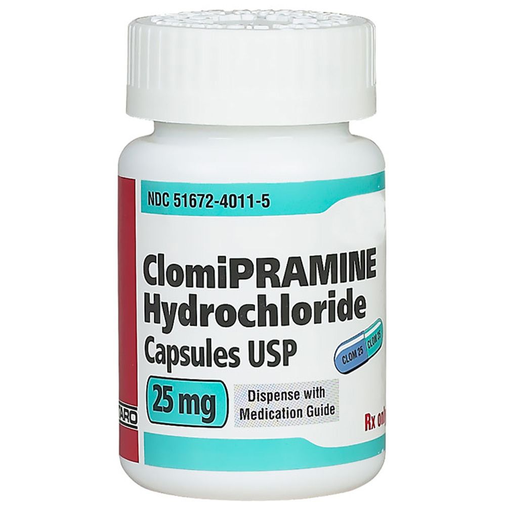 Clomipramine Hcl Capsule — prescription drug image
