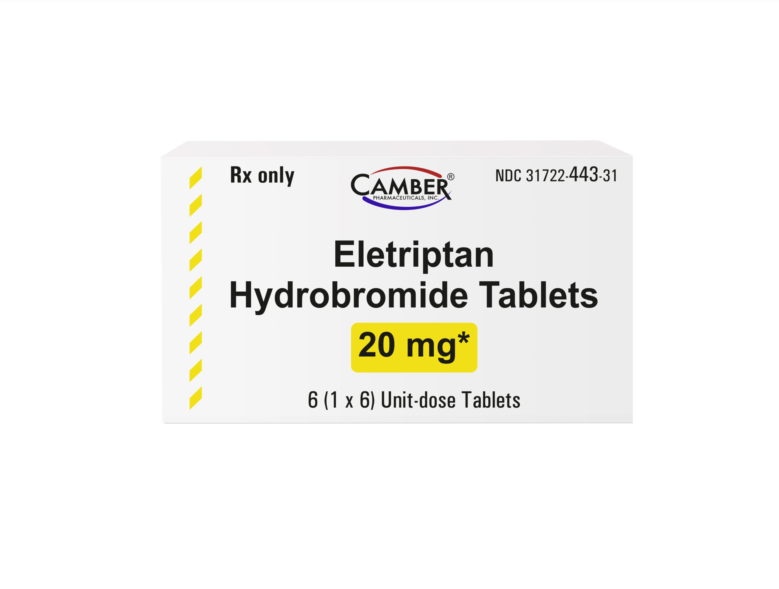 Eletriptan Hydrobromide Tablet — prescription drug image
