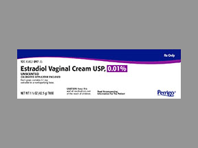 Estradiol Tube Of Cream — prescription drug image