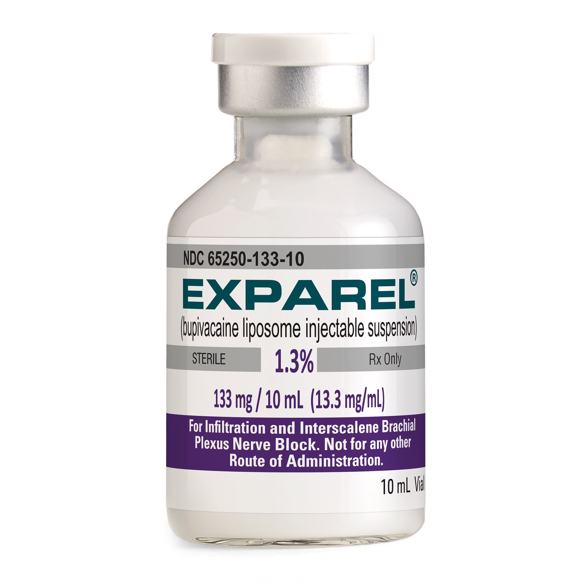 Exparel Vial — prescription drug image