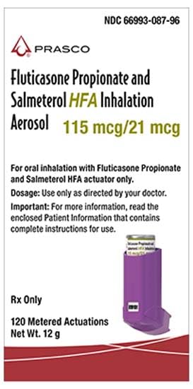 Fluticasone-Salmeterol Inhaler — prescription drug image