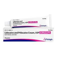 Lidocaine-Prilocaine Tube Of Cream — prescription drug image