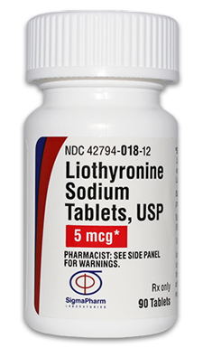 Liothyronine Sodium Tablet — prescription drug image