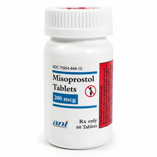 Misoprostol Bottle — prescription drug image