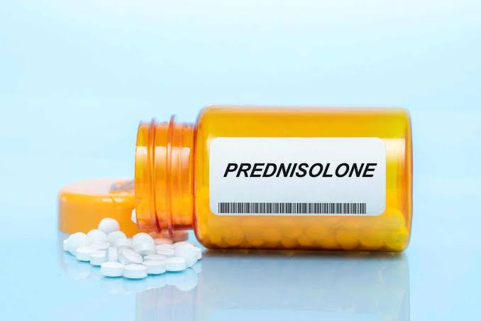 Prednisolone Bottle — prescription drug image