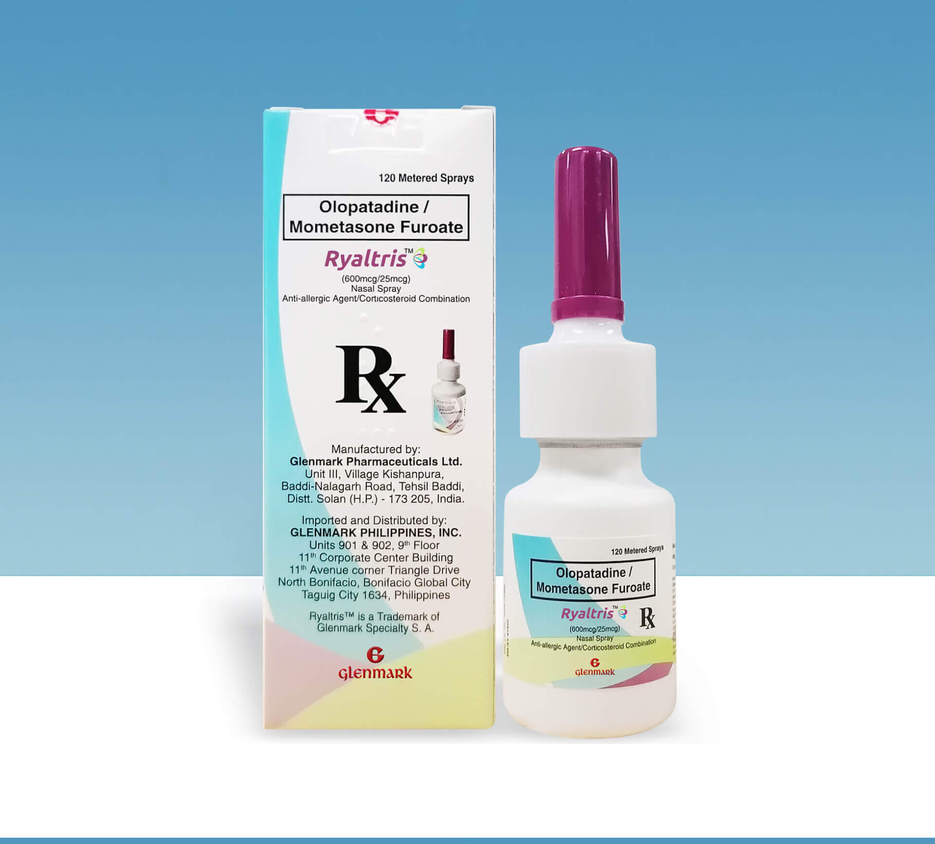 Ryaltris Bottle — prescription drug image