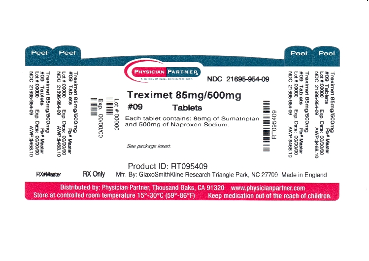 Sumatriptan-Naproxen Sodium Bottle — prescription drug image
